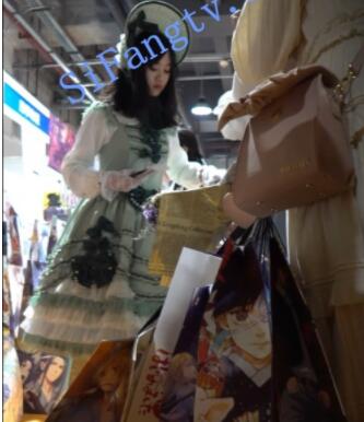 【首发CD】樱之舞2019漫展系列44-超漂亮白丝绿色洛丽塔妹妹